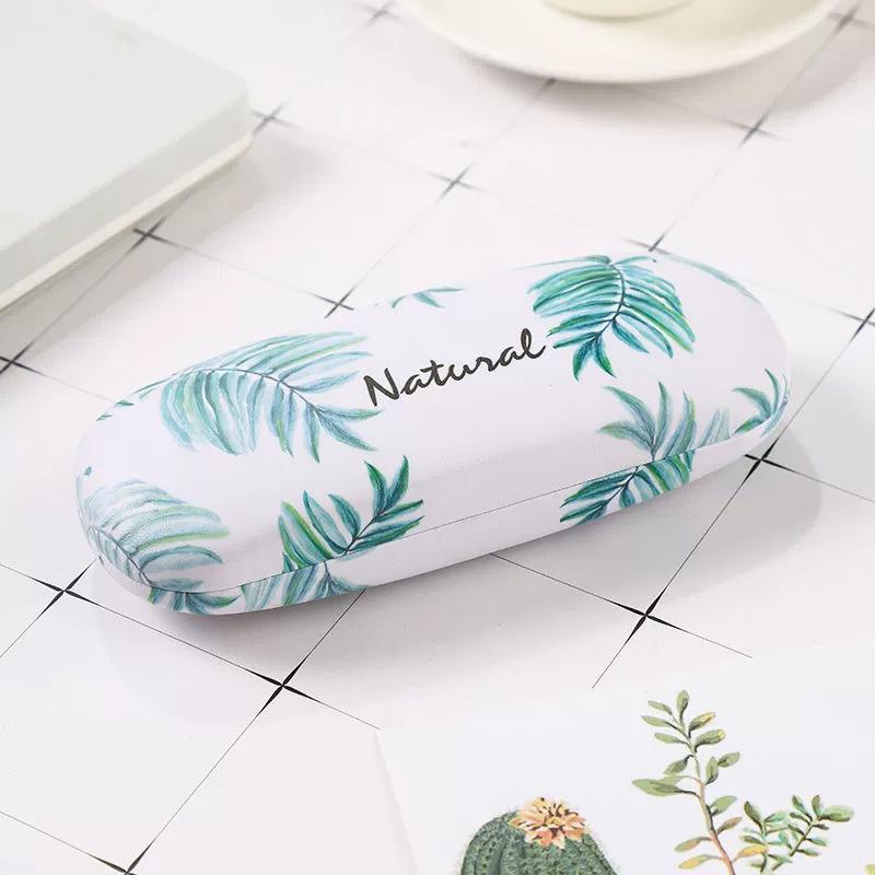 1PC PU Portable for Eyeglasses Smooth Spectacle Cases Fashion Rectangle Sunglasses Box Eyewear Protector