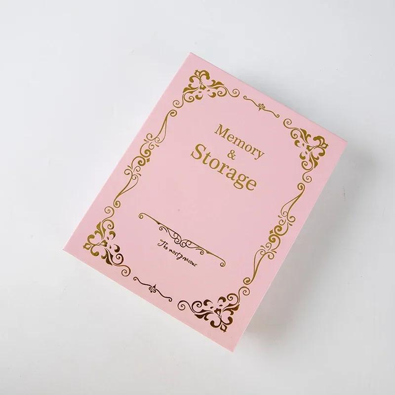 

2026 Hot 100 Pockets 6 Inch Photograph Storage Scrapbooking Picture Case Vintage Photo Album Frame for Kids Children