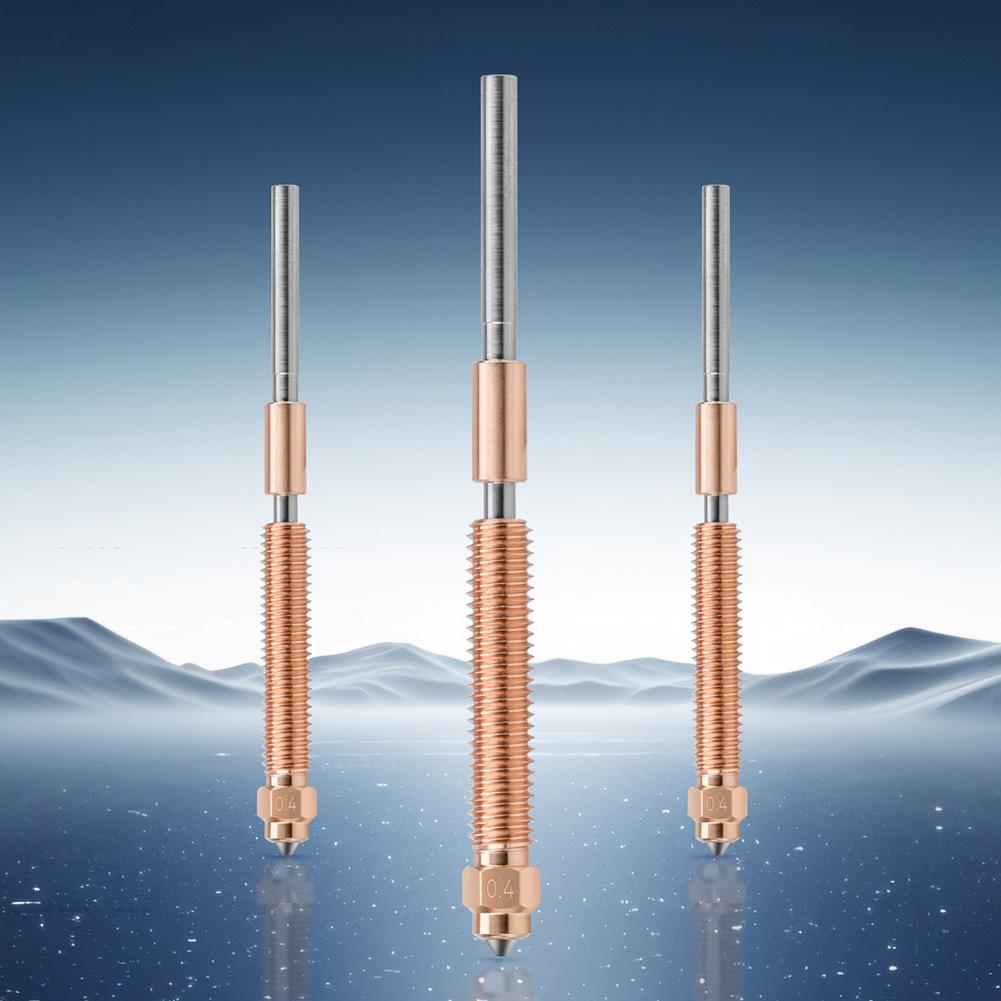 Tryska z kalené oceli 0,2/0,4/0,6/0,8 mm Tryska s vysokým průtokem Tryska pro vysokorychlostní tisk pro 3D tiskárnu Creality K2 Plus