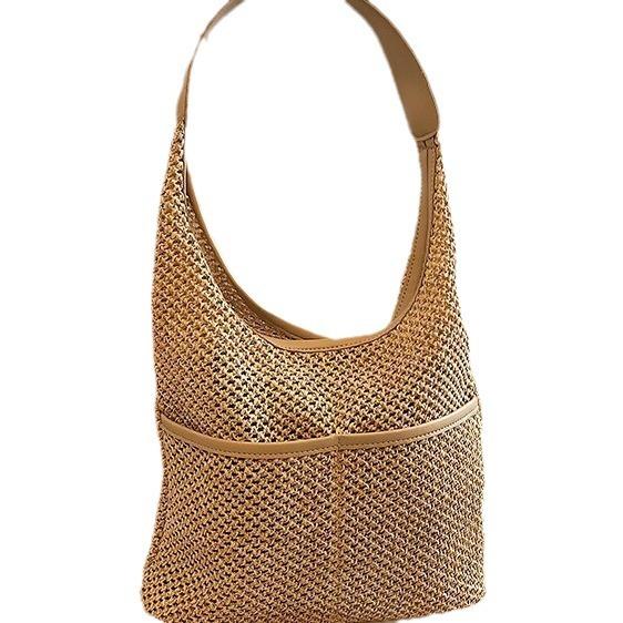 Shoulder Underarm Tote Bucket Bag Women's Beach Bag