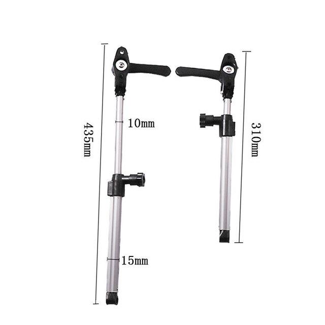 1 Pair RV Window Support Rod Is Made of Aluminum Alloy with Telescopic Function Motorhome Camper Trailer Caravan Accessories