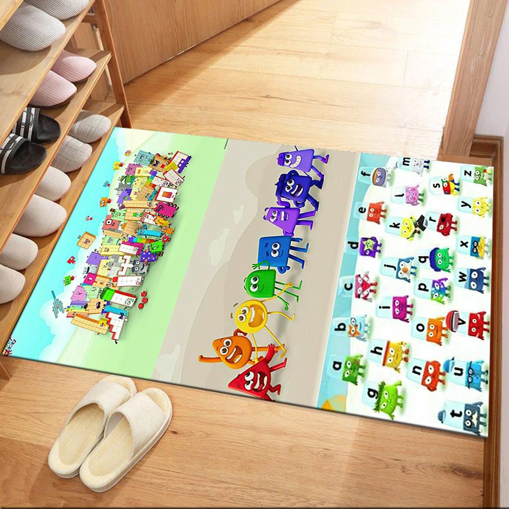 Numberblocks Carpet Perfect For Decorate Room Living Rooms Balcony Study Room Antislip Carpet Office Home Decor Birthdaychristmas Gift