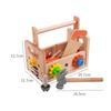 Wooden Toolbox Repair Screw Nut Disassembly Assembly Tool Table Toy Children