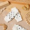 4Pcs Pet Leg Sleeves for Dogs Warm Breathable Cotton Leg Warmers Cold Weather Protection Elastic Fit Dog Elbow Cover Stylish Pet
