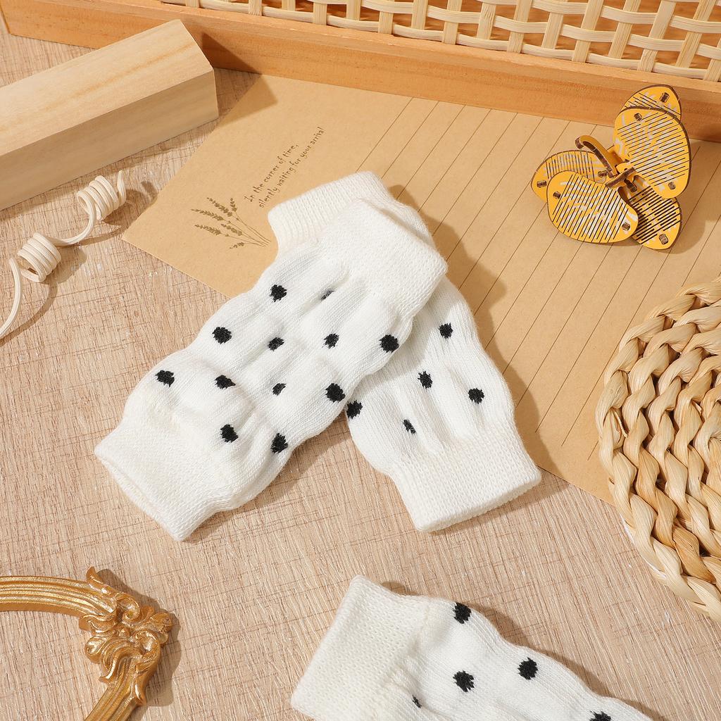 4Pcs Pet Leg Sleeves for Dogs Warm Breathable Cotton Leg Warmers Cold Weather Protection Elastic Fit Dog Elbow Cover Stylish Pet