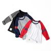 Spring and Autumn Children's Clothing Children's T-shirt Boys Long Sleeve Sweater Cotton Round Neck Long Sleeve Bottoming Shirt