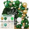Balloon Set Black Gold New Year Arrangement Balloon Chain Birthday Party Wedding Decoration Arch Latex Material
