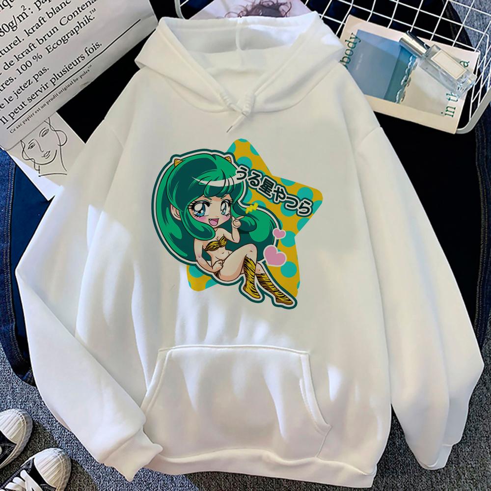 Urusei Yatsura hoodies women sweat y2k streetwear sweatshirts hoddies women 90s sweater