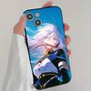 Pretty V-Vladilena Milize Anime 86 Eighty Six Phone Case Cool Black Silicone Soft For IPhone 16 15 14 13 12 11 X XR Plus Pro Max