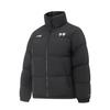 Li-Ning Sports Lifestyle Series Letter Zipper Stand Collar Versatile Casual Down Jacket Unisex Outerwear AYMV431-2