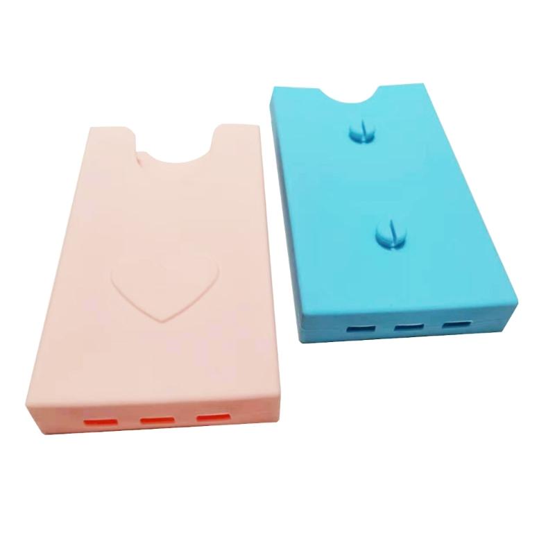 Insert Silicone Storage Pouch Beach Bag Decorative Phone Case Organizers Holder Travel Camping Hiking Handbags Accessory