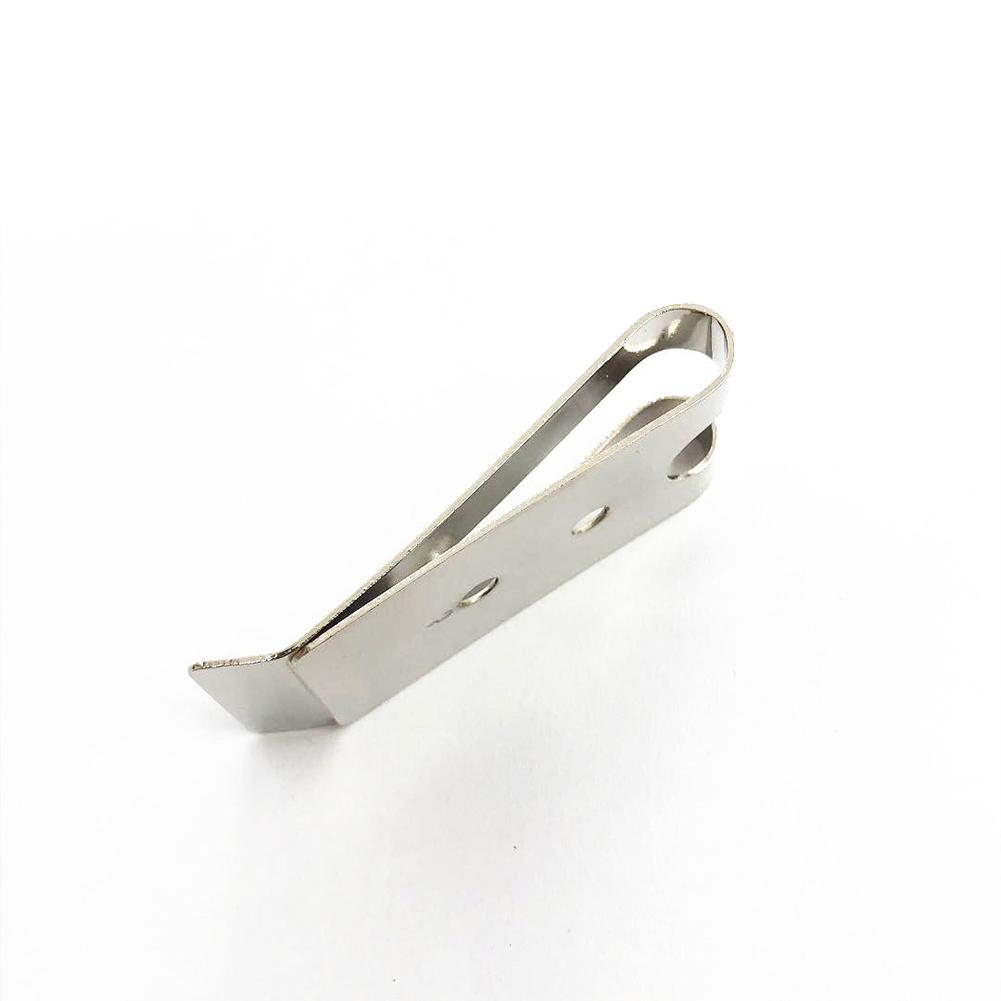 Metal Belt Clip Holster Sheath Belt Clip 54x25mm Belt Clip Loop Clasp Accessories for Belt Bag Leather DIY for Wallets Pouches