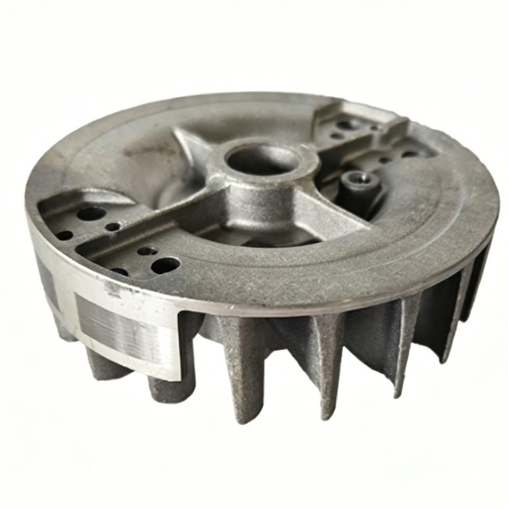 MS231C Parts Chainsaw Flywheel For Chainsaw Repair Metal Construction Silver Finish OEM Specification Direct Fit