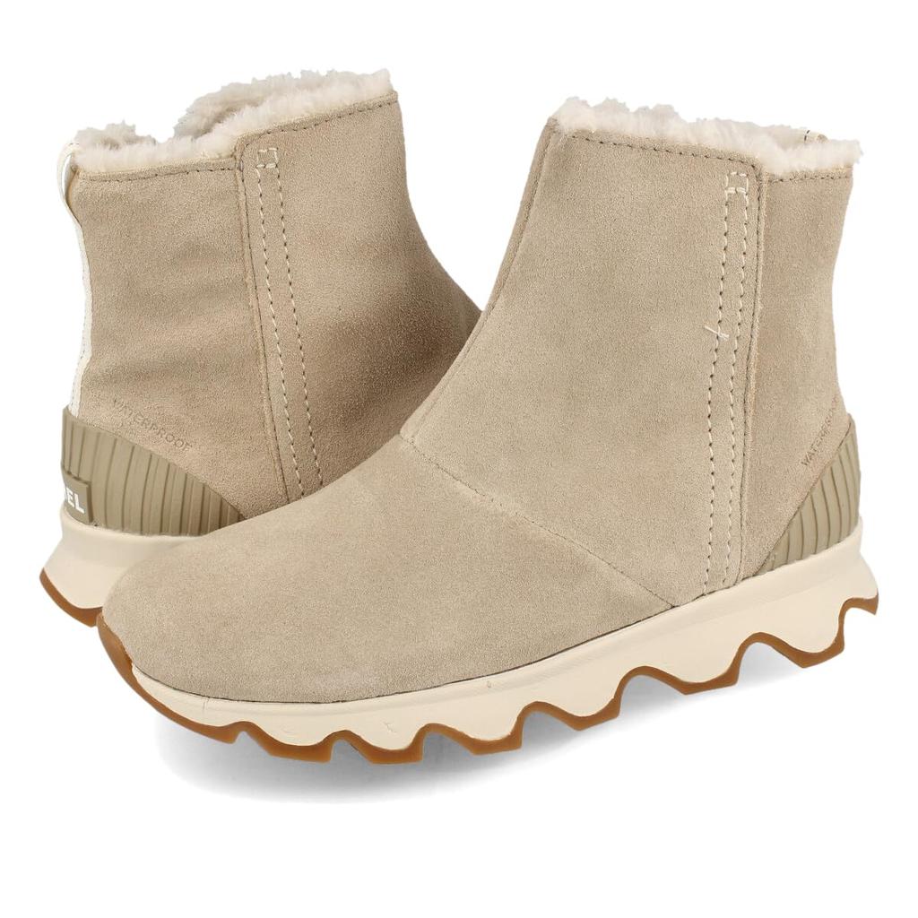 Sorel Kinetic Short WP NL3128 Women's Boots, Size 22.5cm, Sandy Tan, Gum 2