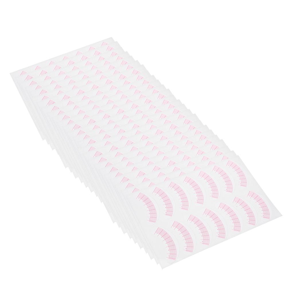 175 Pairs Eyelash Extension Sticker Eye Positioning Tips Sticker Lash Mapping Stickers