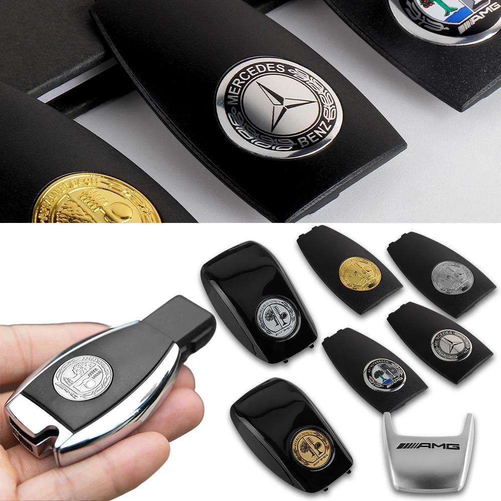 Car Key Remote Back Cover Refit Flip Key Shell Case Accessories For Mercedes Benz AMG A B C Class E GLA CLA GLB GLE E320L GLE350