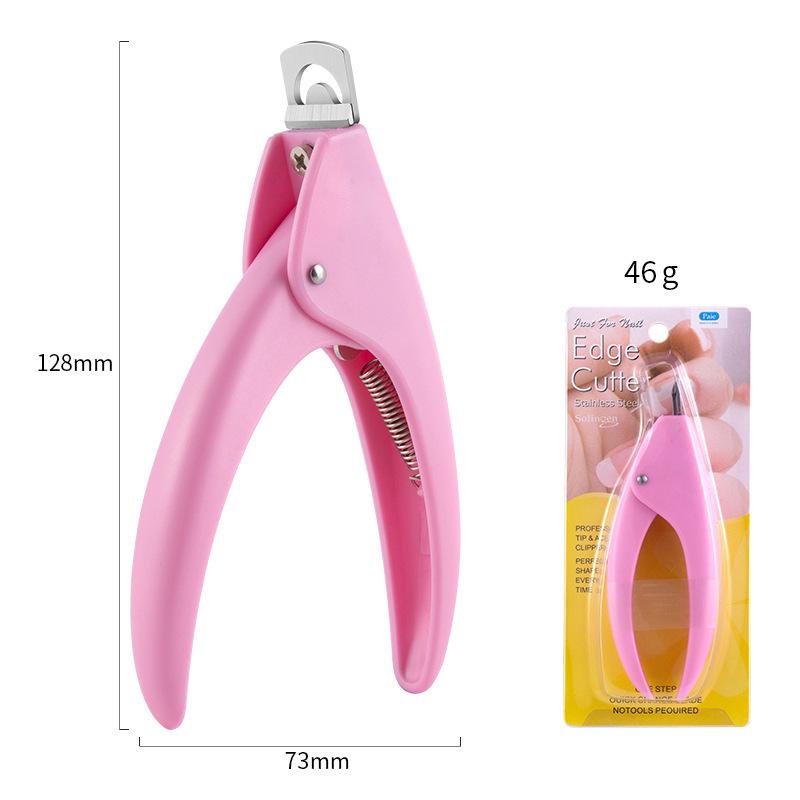 Multi-Functional U-Shaped Nail Clipper & Straight Scissors for Nail Art
