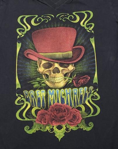 Bret Michaels T-Shirt Rock Music Graphic Tee WA371 S