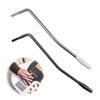 Set of 2 5mm Screw-On Tremolo Arms for Stratocaster Electric Guitars, Metal, Single Swing, Guitar Crank Handle, Electric Guitar Tremolo Arm Bar, Guita