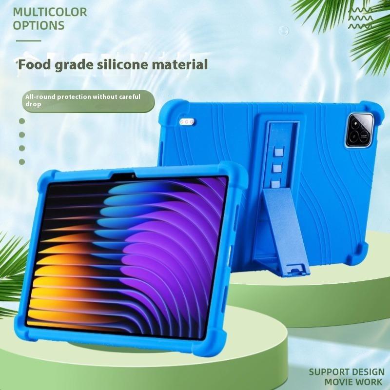 Για Xiaomi Pad 7/Pad 7 Pro Θήκη Σιλικόνης με Στήριγμα Ανθεκτικό Προστατευτικό Κάλυμμα