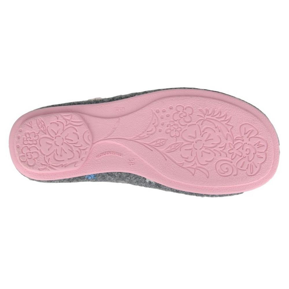 Sleepers Womens/Ladies Aria Star Motif Knitted Slippers