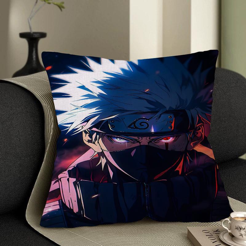 Hatake Kakashi Kuddfodral Tecknad Gåva Kuddfodral Sovrum Hem Soffa Stol Säte Dekor Kuddfodral