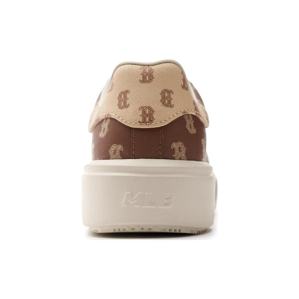 New MLB Chunky Classic Slip Resistant Shock Absorbers Low Top Skateboard Shoes Unisex Dark Brown 3ASXCCM3N-43BRD