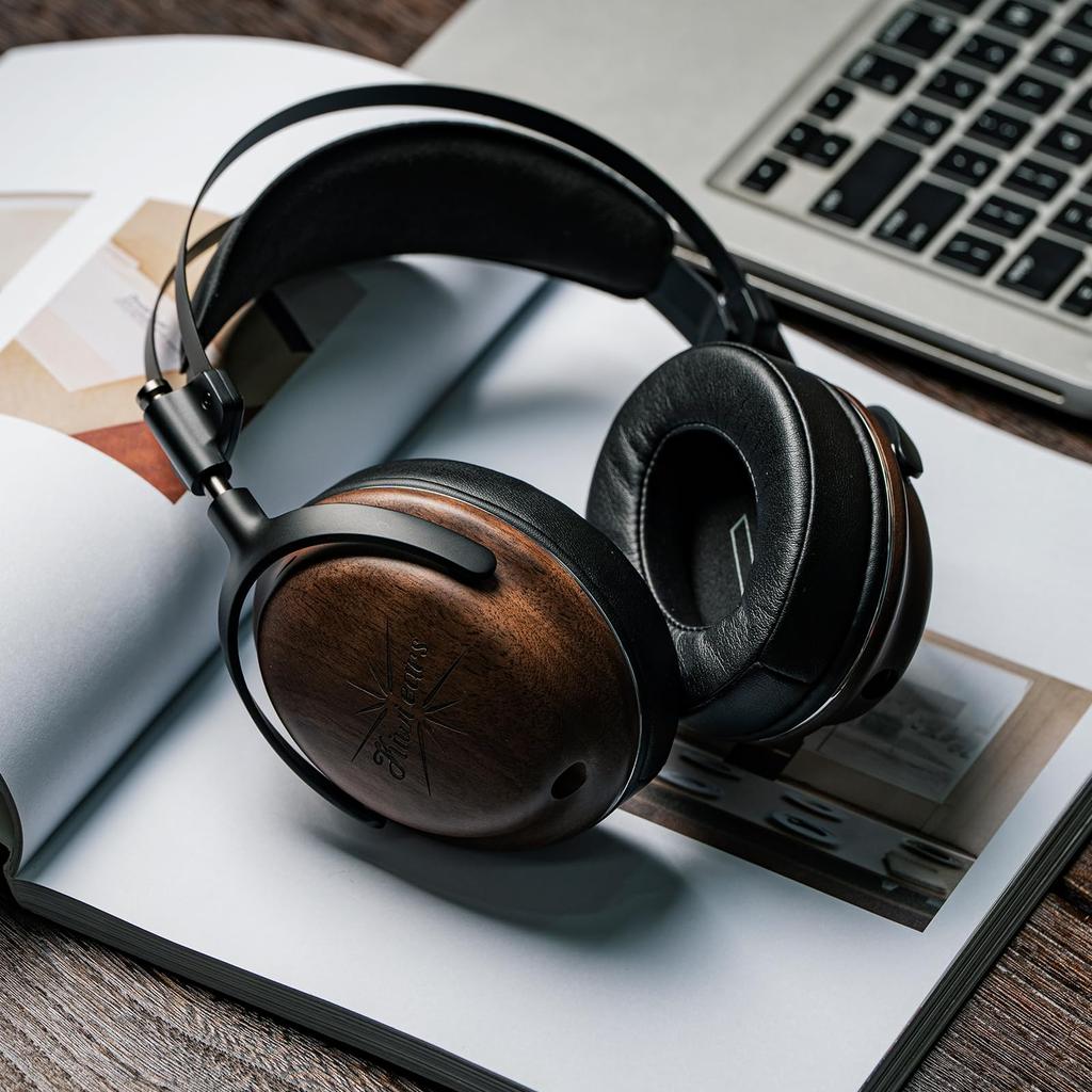 Linsoul Kiwi Ears Atheia Hybrid Over-Ear High-End Headphones with 50mm Composite Diaphragm Dynamic Driver and Improved 14.5mm Planar Magnetic Driver,