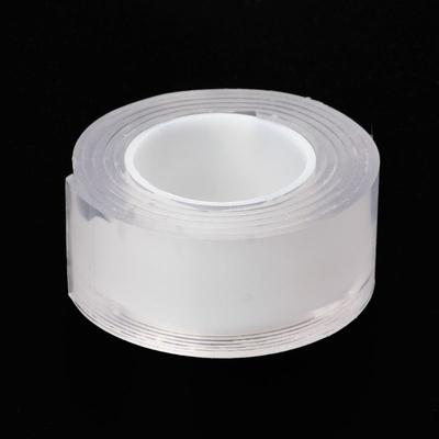 Double Sided Tape Heavy Duty Reusable Adhesive Easy-Cut Gel Grip Tape for Carpet Mats/Office/Car/Home Strong Sticky