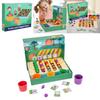 Wooden Fruit Vegetable Farm Color Recognition Educational Toy For Kids Preschool Learning