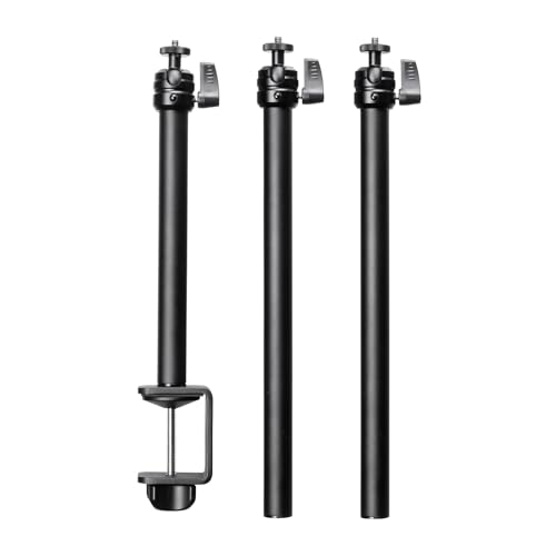 SANWA SUPPLY CR-LACAM7 Clamp-Type Camera Mount (3-Joint Type)