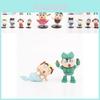 Entzückende Crayon Shin-chan Sammel-PVC-Figuren 8 Stile 5 Generationen Niedlicher Anime