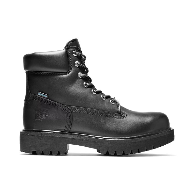 Timberland Wodoodporne Trwałe Buty Outdoorowe do Połowy Łydki Buty Męskie Czarne 26036001