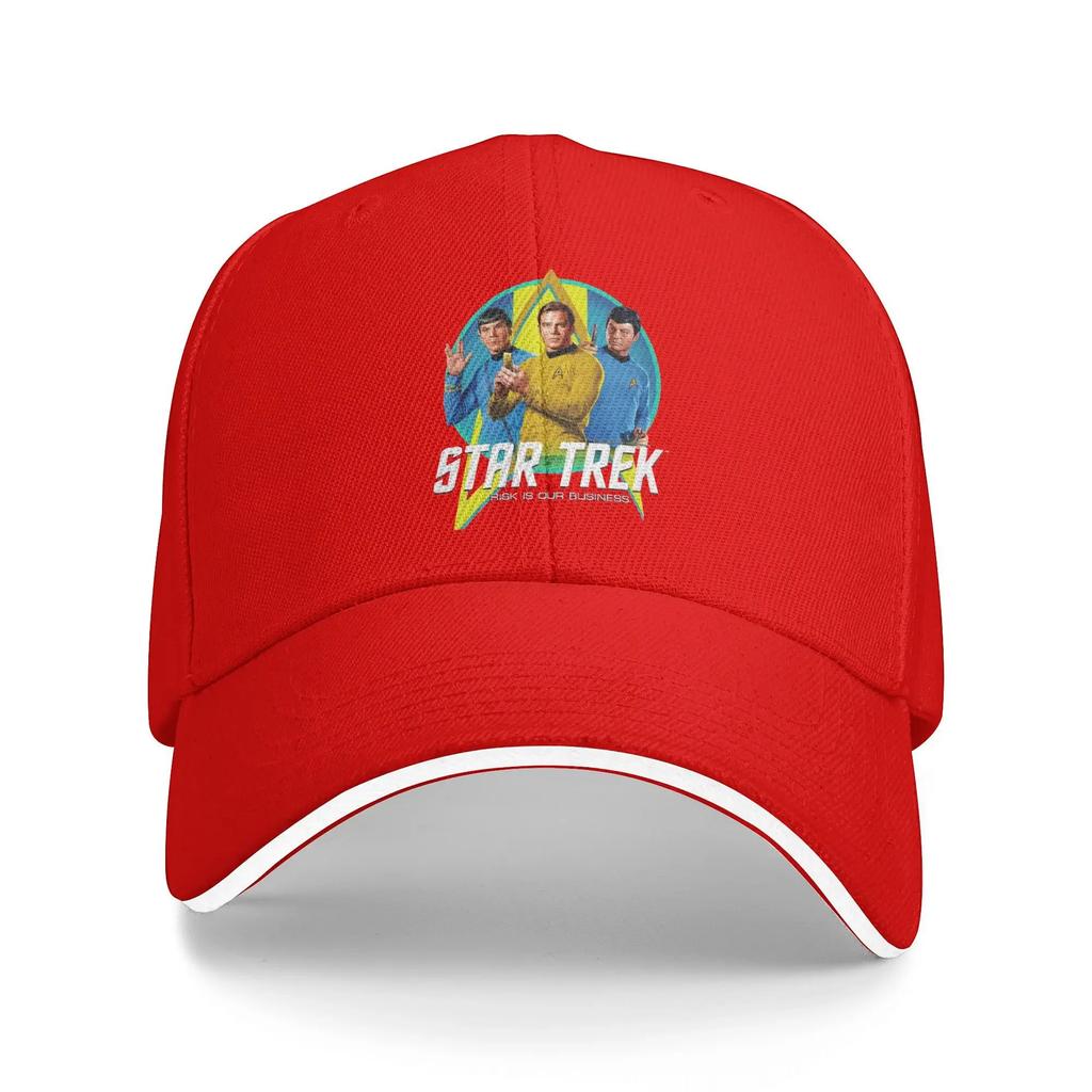 Stars Treks Original Series Group Shot Merch Unisex WoUnisex Baseball Cap Dad Hat Classic Travel Headwear Adjustable Fit Sun Cap