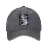 Ellen Joe Zenless Zone Zero Denim Fabric Cap Casual Baseball Caps Adjustable Hat Summer Unisex Baseball Hats