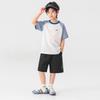 Boys' Reflective Print Breathable Sports Shorts