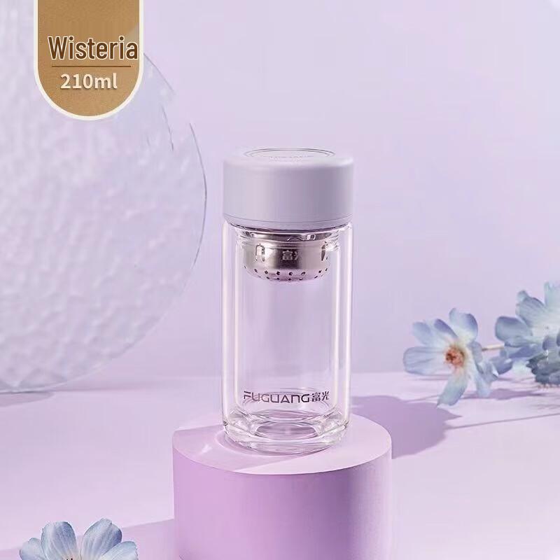 FUGUANG G2202 Double-Layer Borosilicate Glass Tea Cup