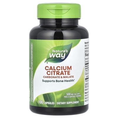 Calciumcitrat, 500 mg, 100 Kapseln (250 mg pro Kapsel)