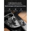 ABS Carbon Fiber Texture for BMW 3 4 Series 3GT F34 F30 F31 F32 F33 F36 2014 2018 320i Multimedia Panel Center Gear Shift Stick