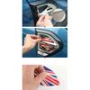 4Pcs/Set Union Jack Crystal Epoxy Side Fender Sticker Decals Decoration Car Styling For MINI Cooper F60 Countryman Accessories