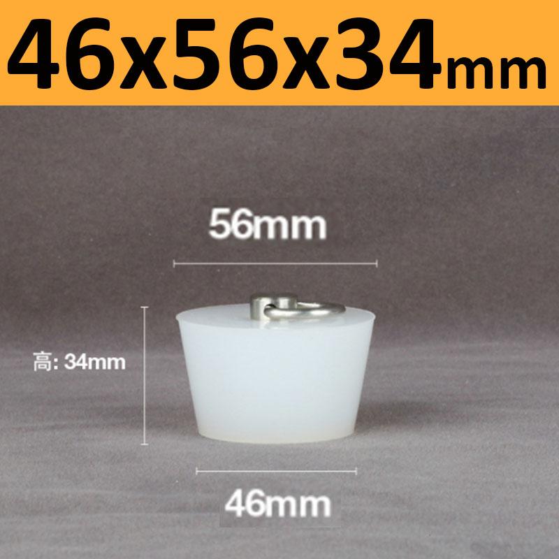 1Pcs Clear Conical Rubber Stopper HIGH TEMP Silicone Plugs Sealing Tapered Rubber Electroplating Paint With Steel D Shape Handle