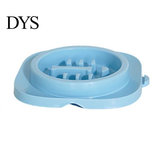 Healthy Digestion Pet Bowl Slow Feeder Dog Bowl, Dry or Wet Food Non-slip Puzzle Anti-choke for Cats Dogs to Prevent Choking And Extend Eating Time