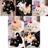 Apple Cat Plush Toy With Pp Cotton Filling For Kids And Gifts