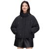 Down padded jacket winter new padded jacket short comfortable versatile fashion casual warm stand-up collar solid color