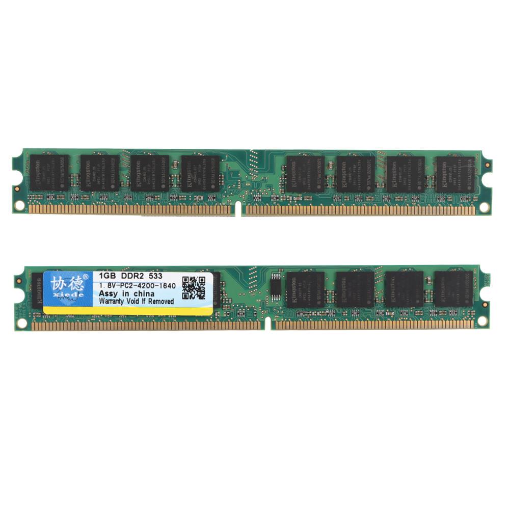 Buy Xiede 533MHZ 1G 240pin Universal RAM Memory for DDR2 PC2-4200 ...
