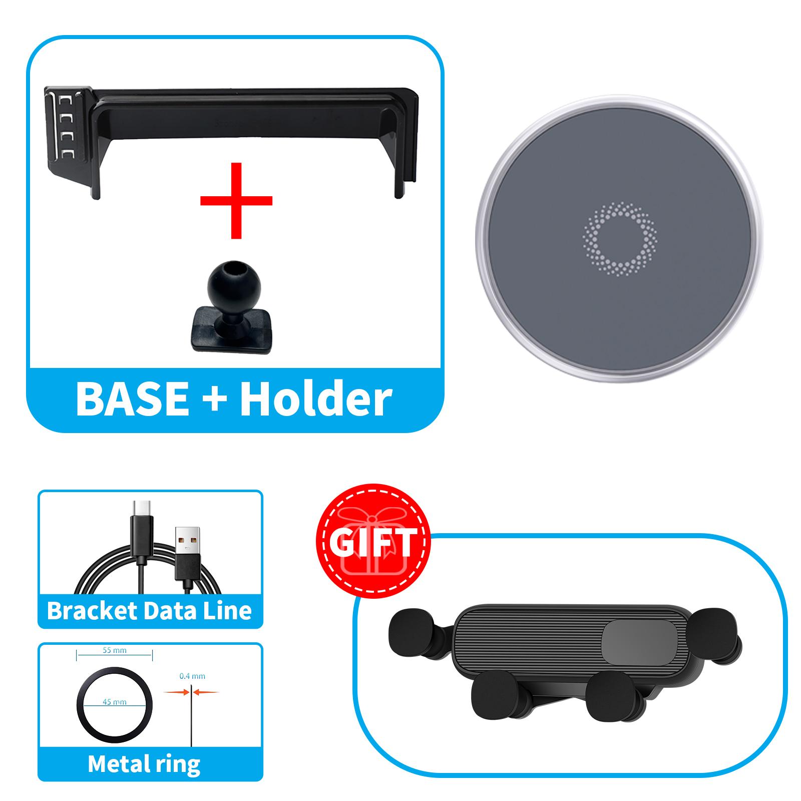 

Car Mobile Phone Holder for Ford Bronco Sport 2025-2025 Charging Bracket Navigation Stand Auto Accessories