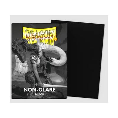 Dragon Shield Card Black Sleeves, Non-Glare Matte, 100-Count,
