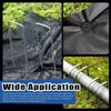 Multifunctional U-Type Garden Staples with Pad Outdoor Fixed Nail Heavy-duty Landscape Spikes Fence Tubing Stakes Film Fixed Peg