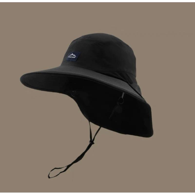 Outdoor Sun Protection Hats for Men and Women, Summer Neck Protection, UV Protection, Fisherman Hats, Parent-child Style, Camping and Hiking Hats,