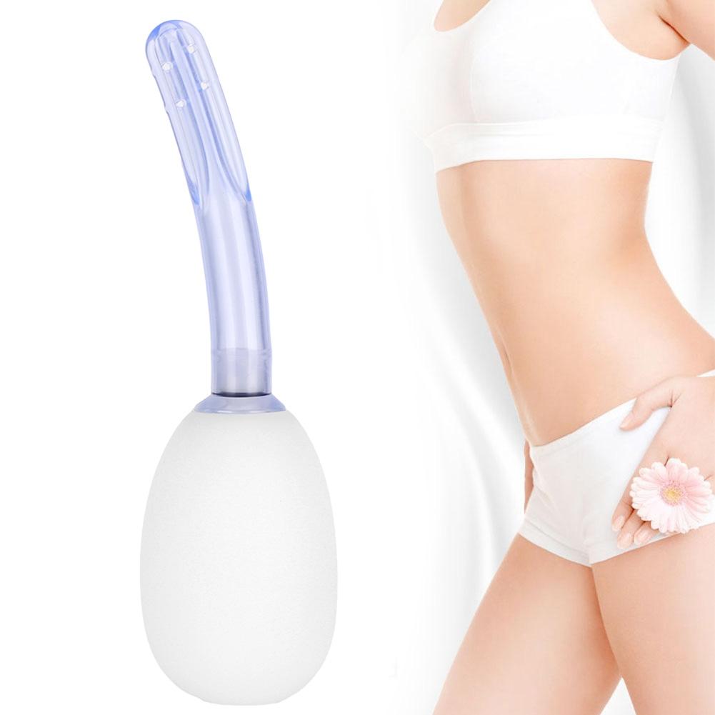 150ml Silicone Women Anal Douche Enema Bulb Vaginal Douche Enema Cleaner
